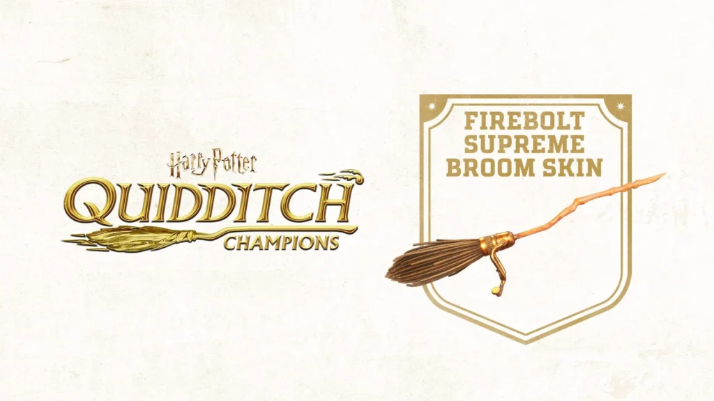 Harry Potter Quidditch Champions: Firebolt Supreme Broom Skin