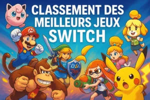 Classement des meilleurs jeux Nintendo Switch et Switch 2…