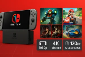 Switch 2 : fiche technique, jeux, prix & comparatif 🎮