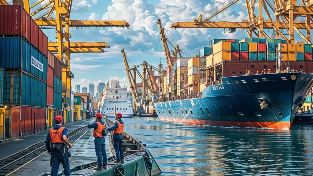 Port Logistics Simulator: Dockside Harbor Handling – Artwork 03