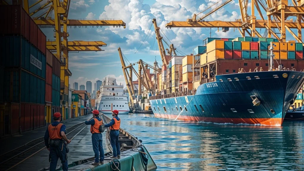 Port Logistics Simulator: Dockside Harbor Handling – Artwork 02