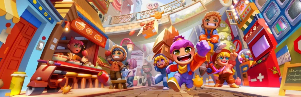 Go-Go Town! – Artwork 01